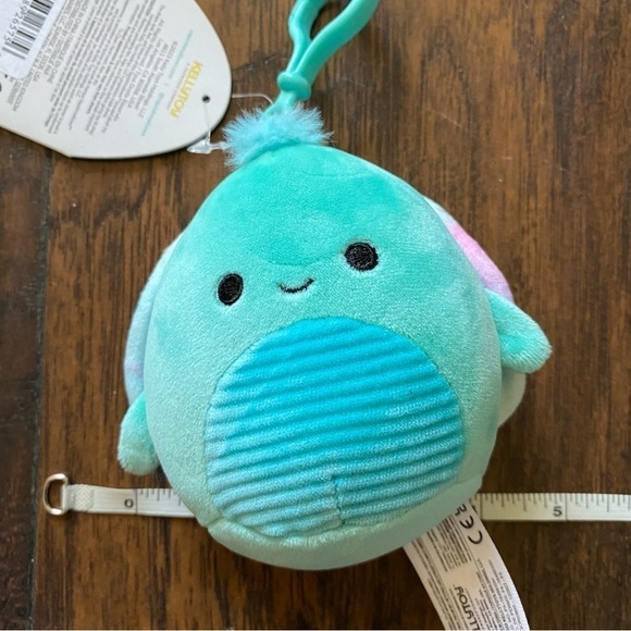 Squishmallow Cascade the Sea Turtle Keychain - Picture 5 of 9